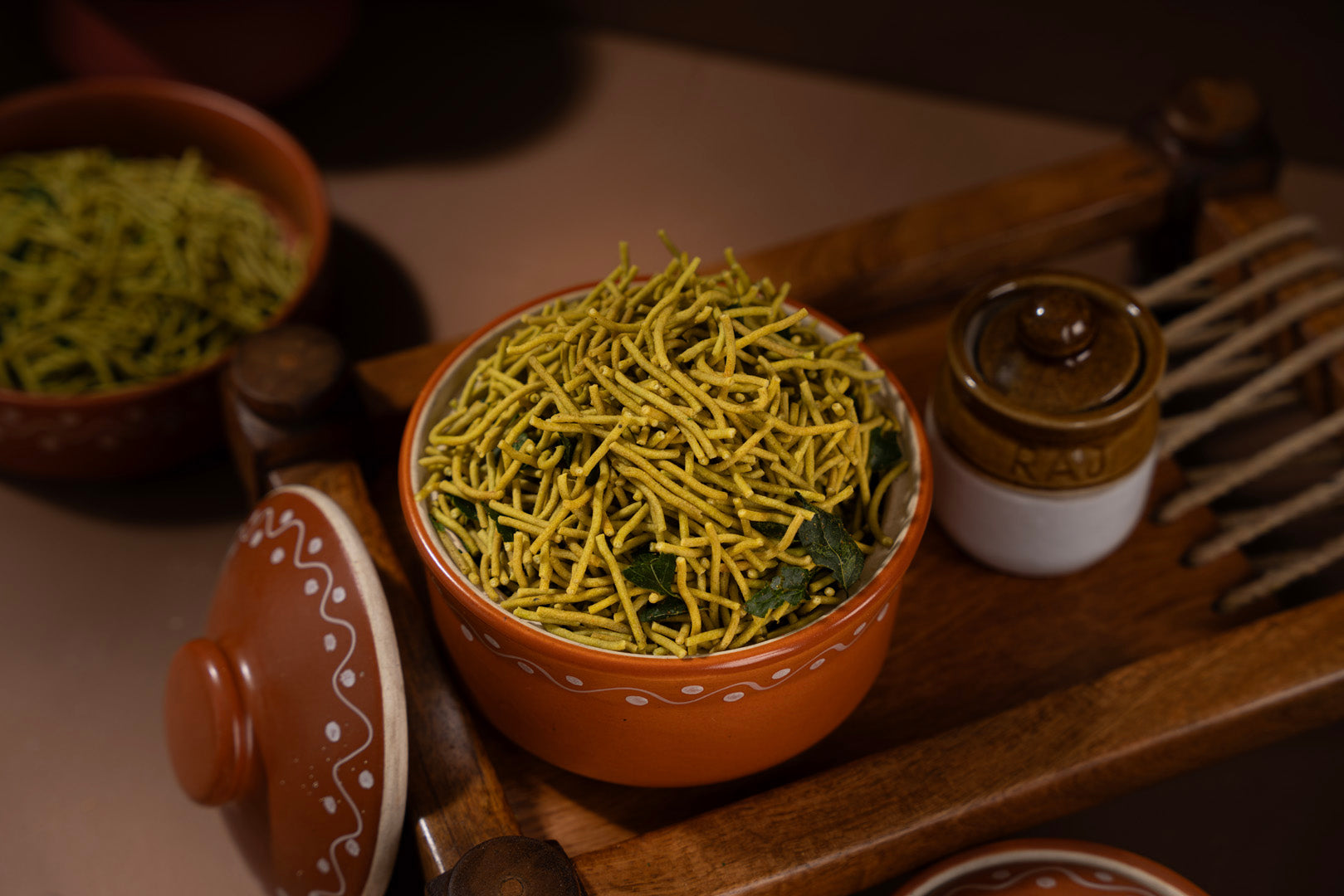 Palak Sev