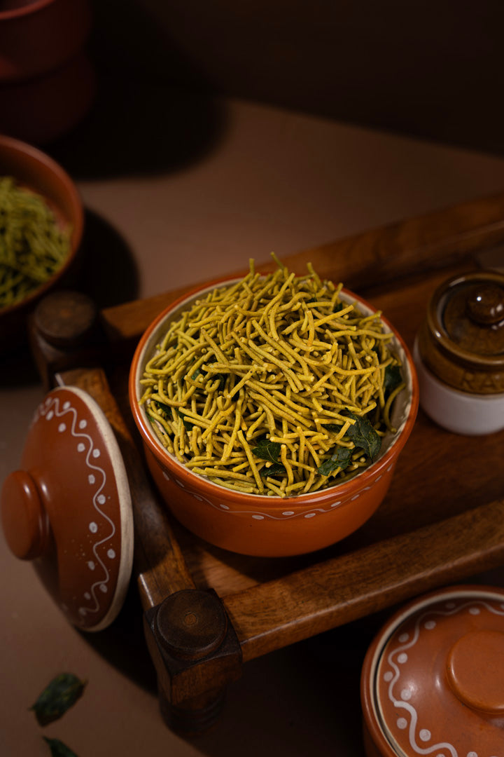 Palak Sev