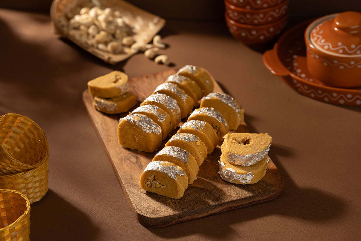Ghee Roti Roll Soan Ghee Roll — Traditional Indian Sweet | Pothgaal Sweets