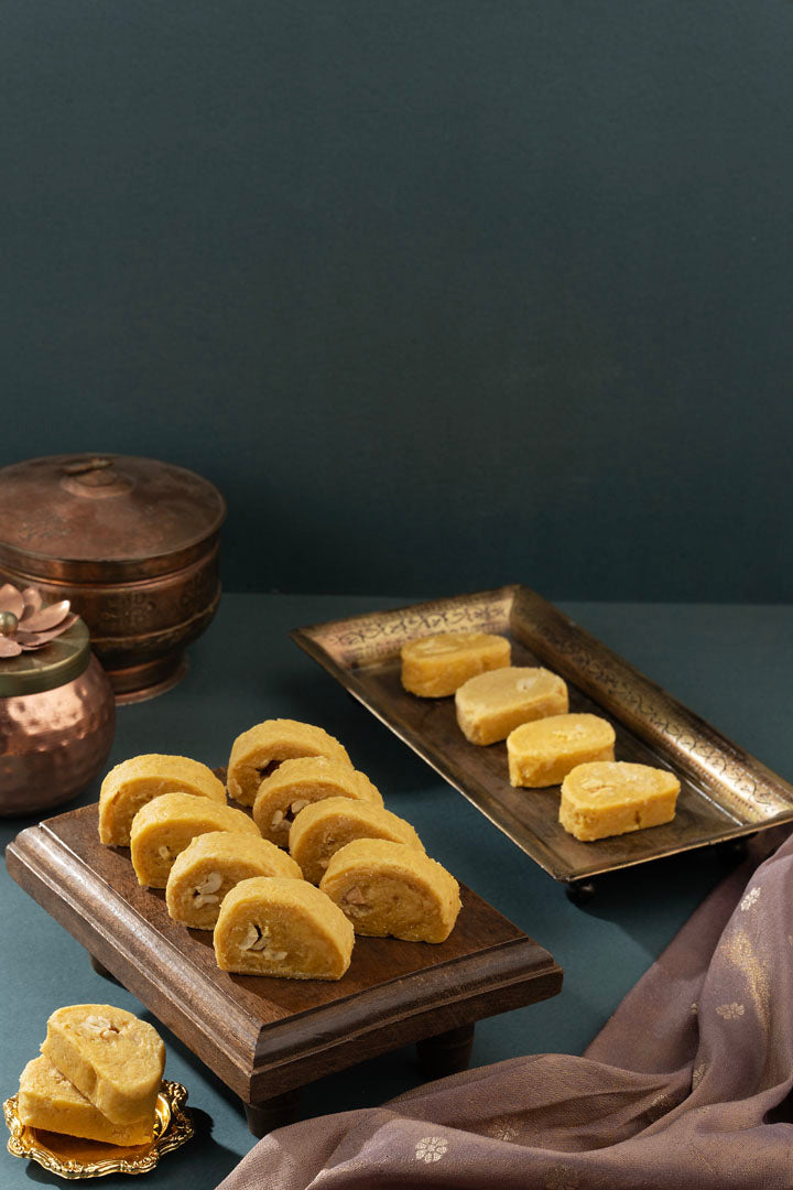 Ghee Roti Roll Soan Ghee Roll — Traditional Indian Sweet | Pothgaal Sweets