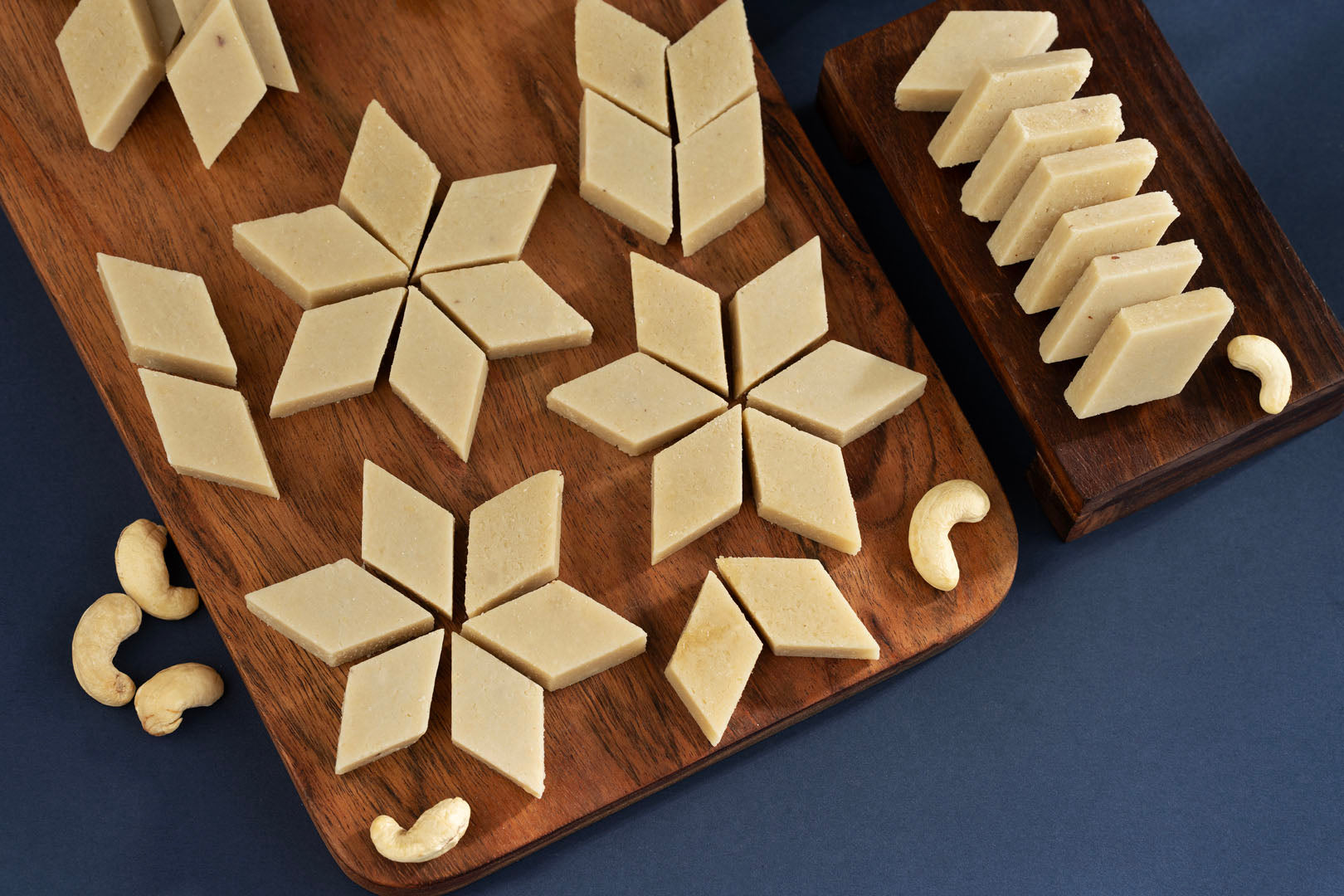 Sugar Free Kaju Burfi