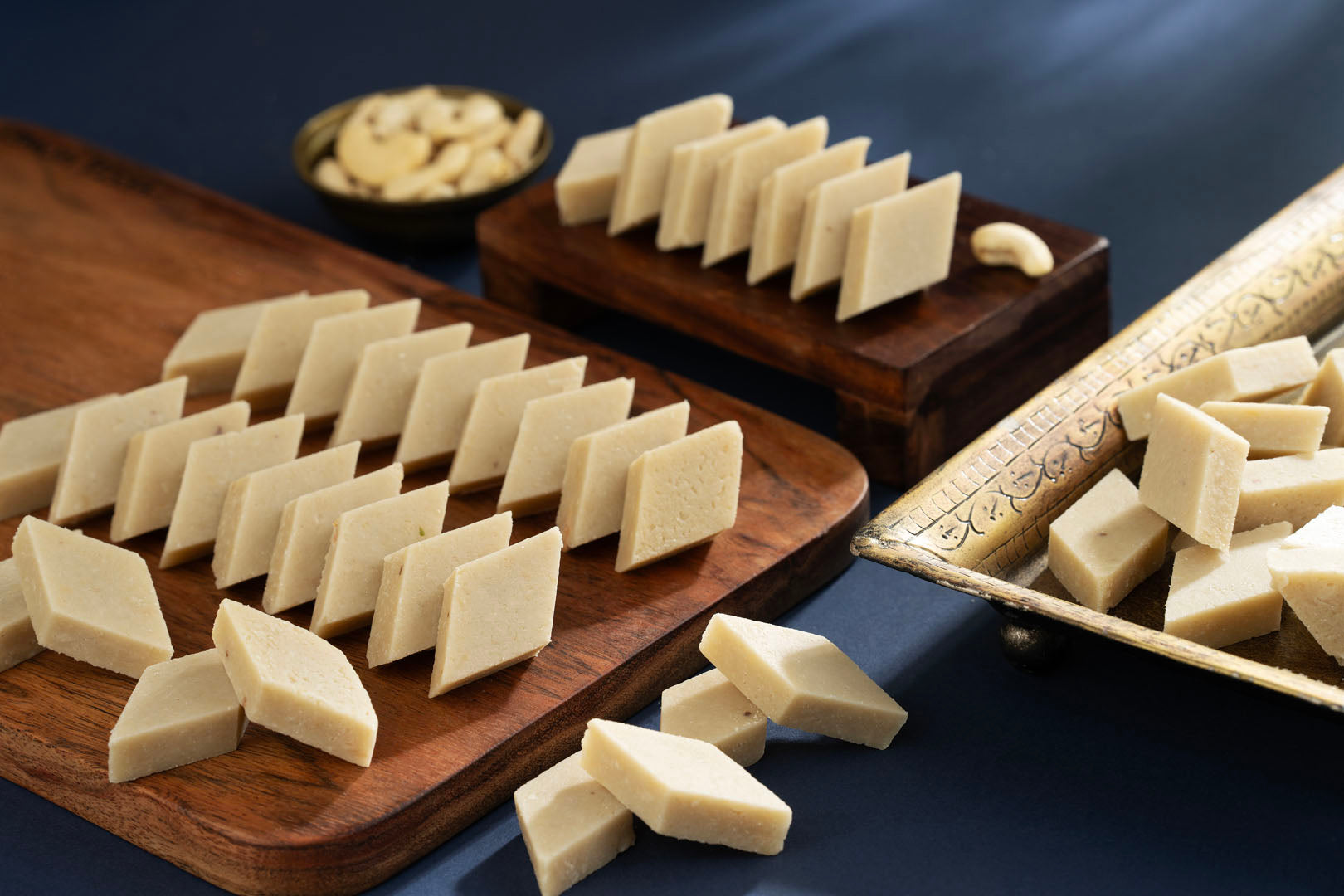 Sugar Free Kaju Burfi